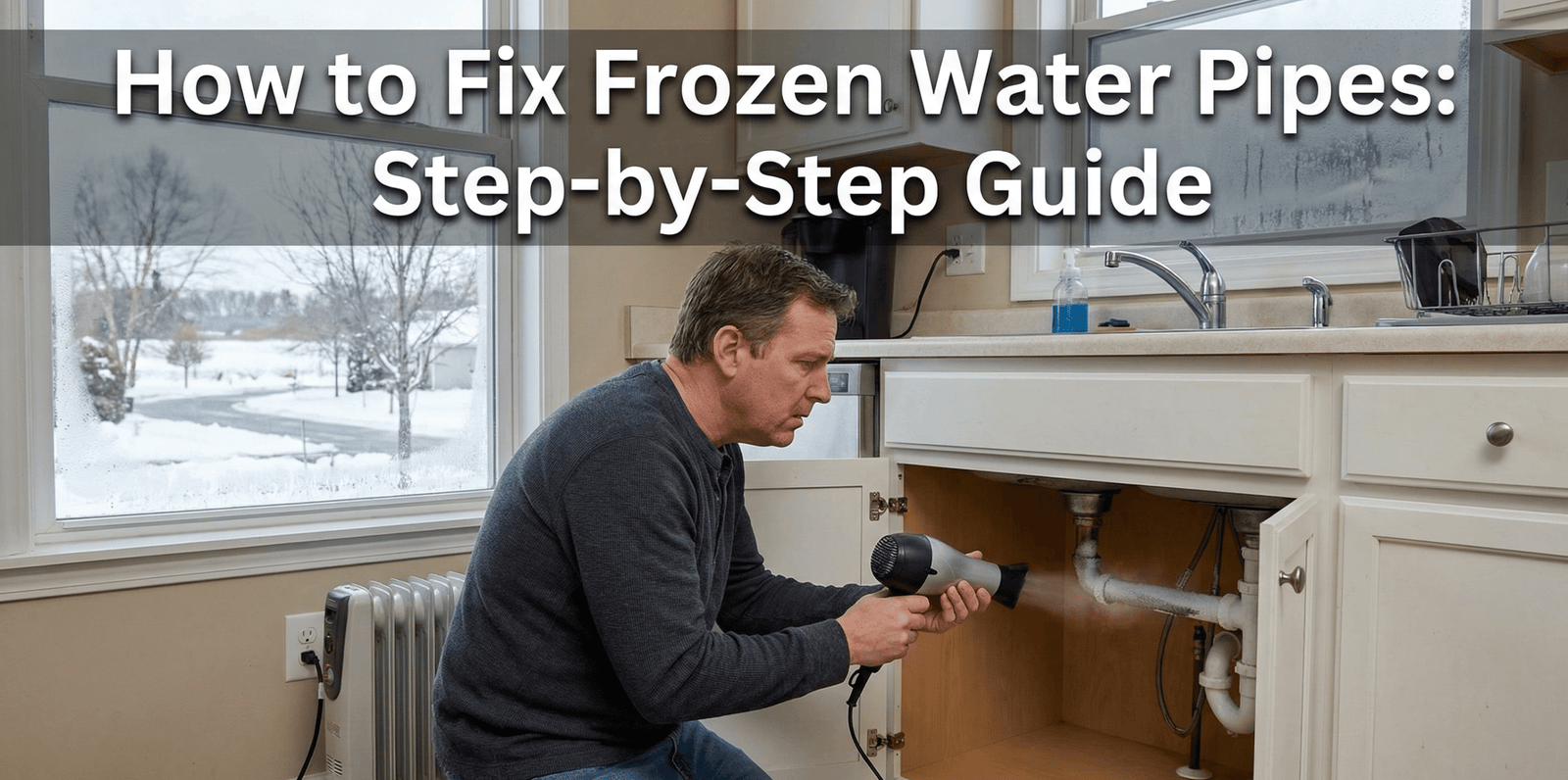 How to Fix Frozen Water Pipes A Practical Step by Step Guide